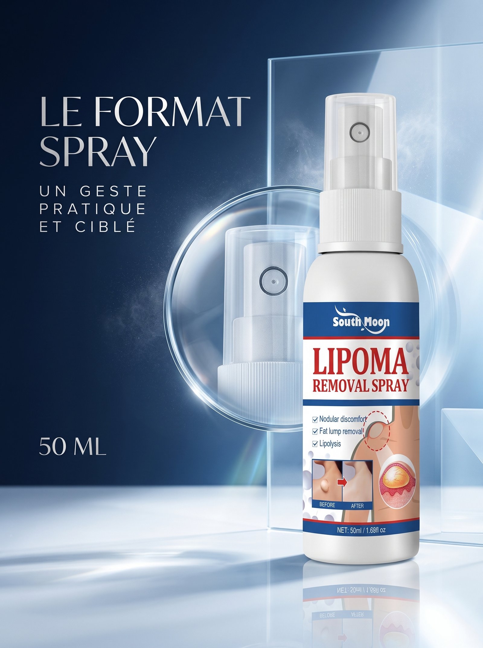 Présentation premium Lipoma Spray